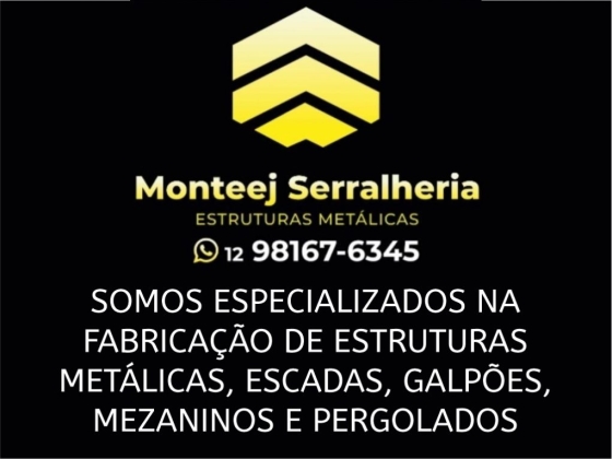 Monteej Serralheria - Estruturas Metálicas